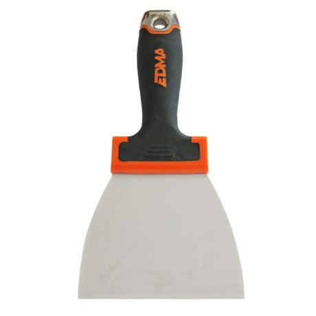 Couteau à enduire lame galbée inox 12 cm - EDMA