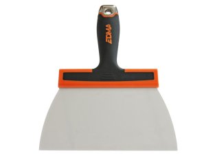 Couteau à enduire lame galbée inox 20 cm - EDMA