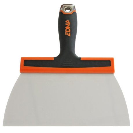 Couteau à enduire lame galbée inox 22 cm - EDMA