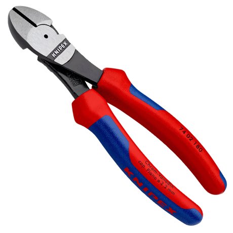 Pince coupante à forte démultiplication 180 mm - KNIPEX