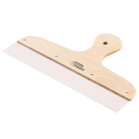 Couteau à enduire sur décoffrage, manche bois, 35 cm - L'OUTIL PARFAIT