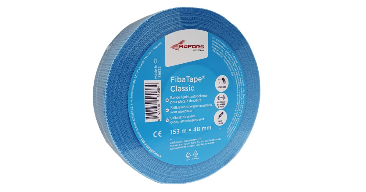 Bande Tissée Fibre De Verre STAHLWERK 3 Pièces 25m X 50mm Autocollante - Neuf