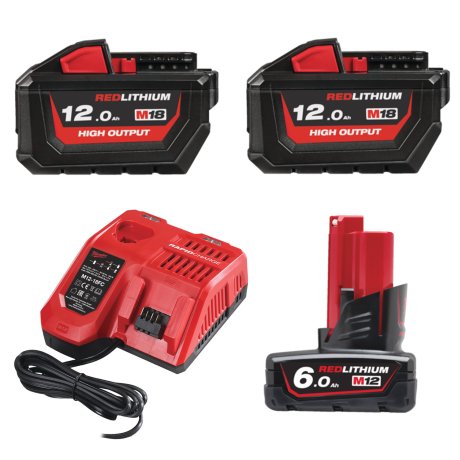 Pack batteries et chargeur HNRG-122 M18™ High Output™ - MILWAUKEE