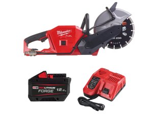 Découpeuse à disque 230 mm M18 Fuel™ One-Key™ avec 1 batterie 12 Ah + chargeur - MILWAUKEE