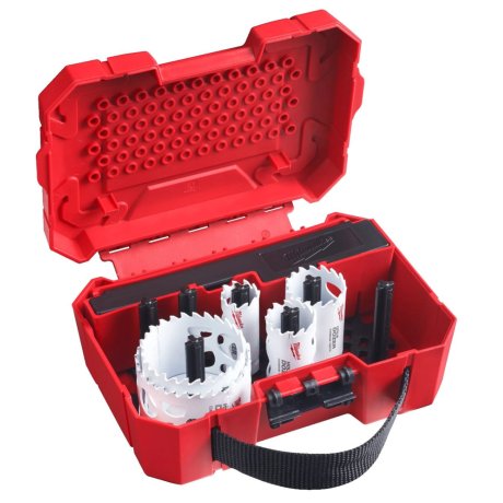 10 scies cloches spécial électricité, en coffret - MILWAUKEE