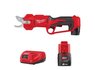 Sécateur M12™ avec 2 batteries 2 Ah + chargeur - MILWAUKEE