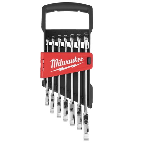 Set de 7 clés à cliquet Max Bite™, 8 à 17 mm - MILWAUKEE