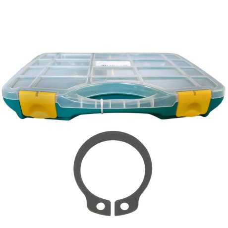 Coffret Circlips extérieurs bruts, 310 pièces - VISWOOD