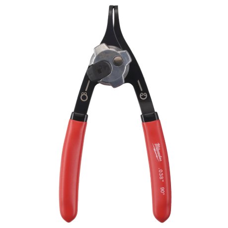 Petite pince 90° à circlips réversible - MILWAUKEE