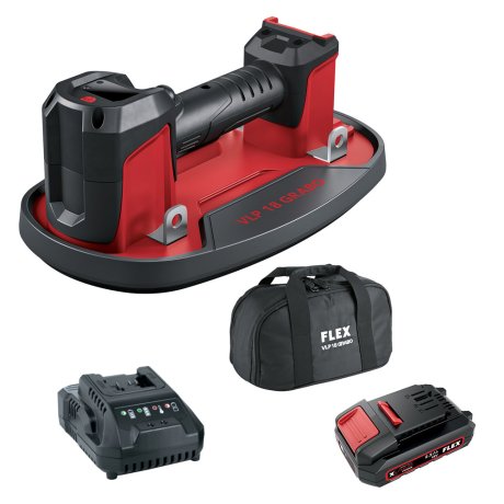 Ventouse électrique 18 V Grabo + batterie 2.5 Ah + chargeur - FLEX
