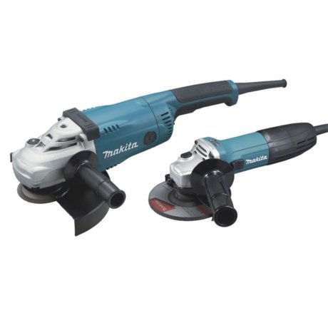 Pack 2 meuleuses 125 mm 720 W  + 230 mm 2 200 W - MAKITA