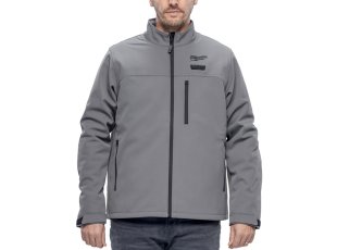 Veste chauffante coupe-vent grise homme M12™, M seule - MILWAUKEE