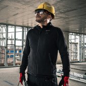 Veste chauffante polaire à capuche noire homme M12™, au choix - MILWAUKEE