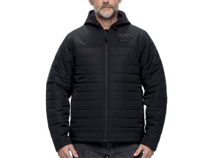 Veste chauffante à capuche noire homme M12™, taille M, seule - MILWAUKEE