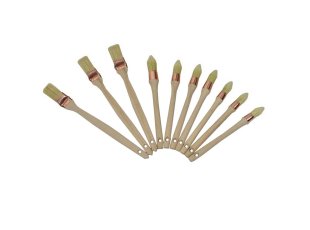 Ensemble 10 brosses chantier pour phase solvantée - NESPOLI