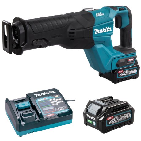 Scie sabre récipro 40V avec 2 batteries 2,5 Ah + chargeur - MAKITA