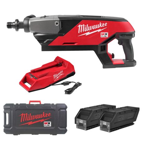 Carotteuse MX Fuel™ 150 mm, avec 2 batteries MX Fuel™ + chargeur + coffret - MILWAUKEE