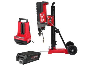 Carotteuse MX Fuel™ 350 mm, avec 2 batteries 12 Ah + chargeur + Bati - MILWAUKEE