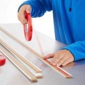 Adhésif double face PET haute performance, 25 mm x 50 m - Tesa® 4965