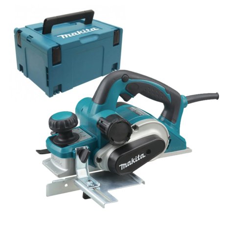 Rabot électrique 620W 82 mm KP0810J, avec Makpac - MAKITA