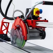 Scie à carrelage électrique DC-250-1200 Python 230V, 50Hz avec CPA 250 SPro + câble inclus - RUBI