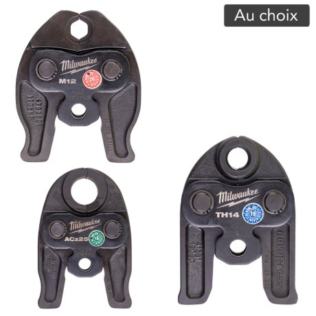 Mâchoire sertisseuse plomberie M12™, au choix - MILWAUKEE