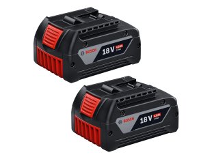 2 batteries GBA 18V, 4 Ah - BOSCH
