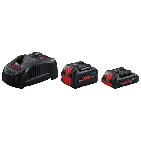 Pack énergie ProCore 18V avec batteries 4 Ah & 5,5 Ah + chargeur - BOSCH