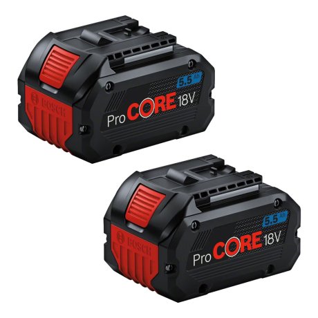 2 batteries ProCore 18V, 5,5 Ah - BOSCH