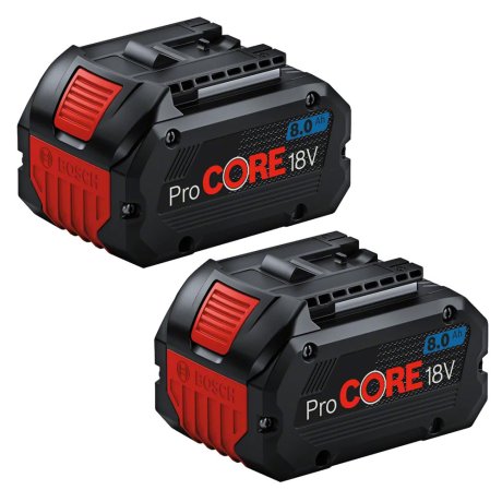 2 batteries ProCore 18V, 8 Ah - BOSCH