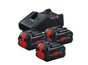 Pack énergie ProCore 18V avec 2 batteries 8 Ah + chargeur - BOSCH