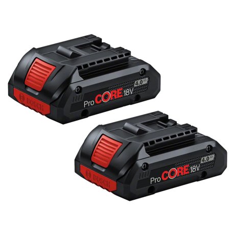2 batteries ProCore 18V, 4 Ah - BOSCH