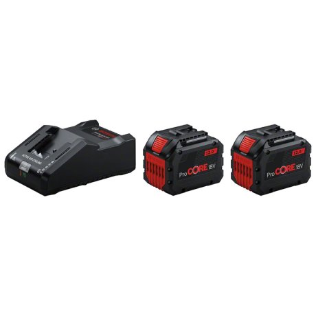 Pack énergie ProCore 18V avec 2 batteries 12 Ah + chargeur - BOSCH