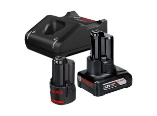 Pack énergie 12V avec batteries 2 Ah, 4 Ah + chargeur - BOSCH