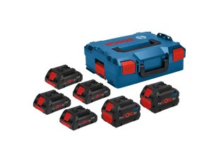 Pack énergie ProCore 18V avec 4 batteries 4 Ah + 2 batteries 8 Ah + L-Boxx - BOSCH