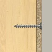 Vis à bois inox A2 Power-Fast tête fraisée FPF II CTF, taille au choix - FISCHER