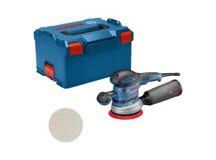 Ponceuse excentrique 400W GEX 40-150 avec disque abrasif + L-Boxx - BOSCH