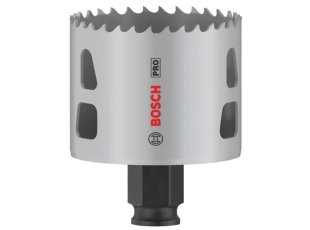 Scie trépan PC Plus multimatériau en acier rapide 60 mm - BOSCH