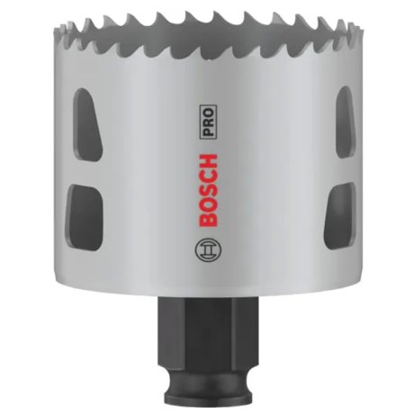 Scie trépan PC Plus multimatériau en acier rapide 60 mm - BOSCH