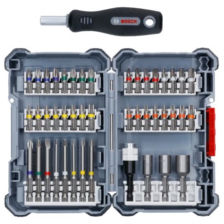 Coffret 44 embouts Extra Hard avec tournevis - BOSCH