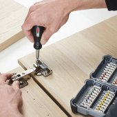 Coffret 44 embouts Extra Hard avec tournevis - BOSCH