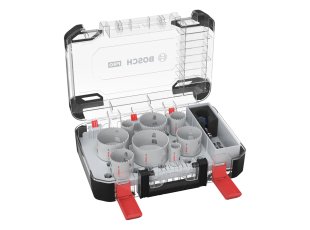 Coffret scies trépans multimatériau PC Plus, 6 pièces - BOSCH