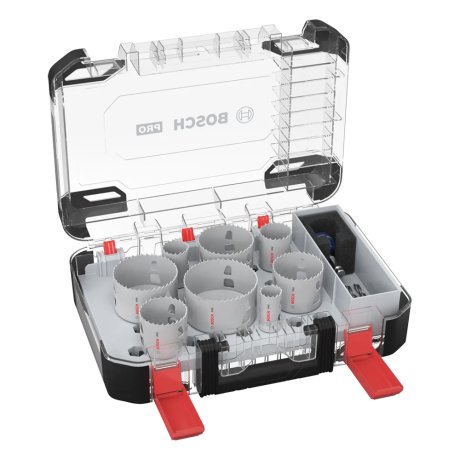 Coffret scies trépans multimatériau PC Plus, 6 pièces - BOSCH