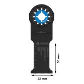 Lame plongeante 32 x 50 mm Starlock PRO AIZ 32 AIB BIM - BOSCH