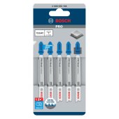Lot de 5 lames de scie sauteuse 92 mm PRO T121AFC - BOSCH