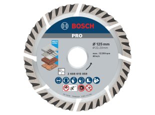 Disque diamant universel Ø125 mm Standard - BOSCH