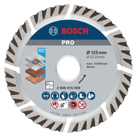 Disque diamant universel Ø125 mm Standard - BOSCH