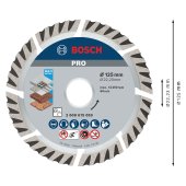 Disque diamant universel Ø125 mm Standard - BOSCH