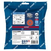 Disque fibre céramique Ø125 mm X-LOCK Prisma Expert R781 G36 - BOSCH