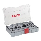 Coffret 6 fraises à araser et de bordage queue 8 mm - BOSCH